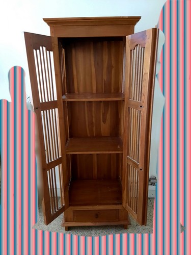Armoire bibliothèque ajourée - bibliothèque,